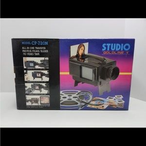 NEW STUDIO GOLDLINE VI CP-720N ALL IN ONE TRANSFER PHOTOS FILMS SLIDES TO VIDEO